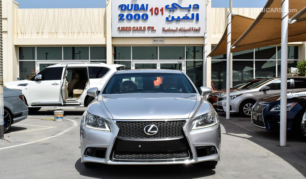 لكزس LS 460 FSport السعر شامل الضربية مع تسهلات بنكي  مع ضمان من قبل المعرض لمدة 3 الأشهر