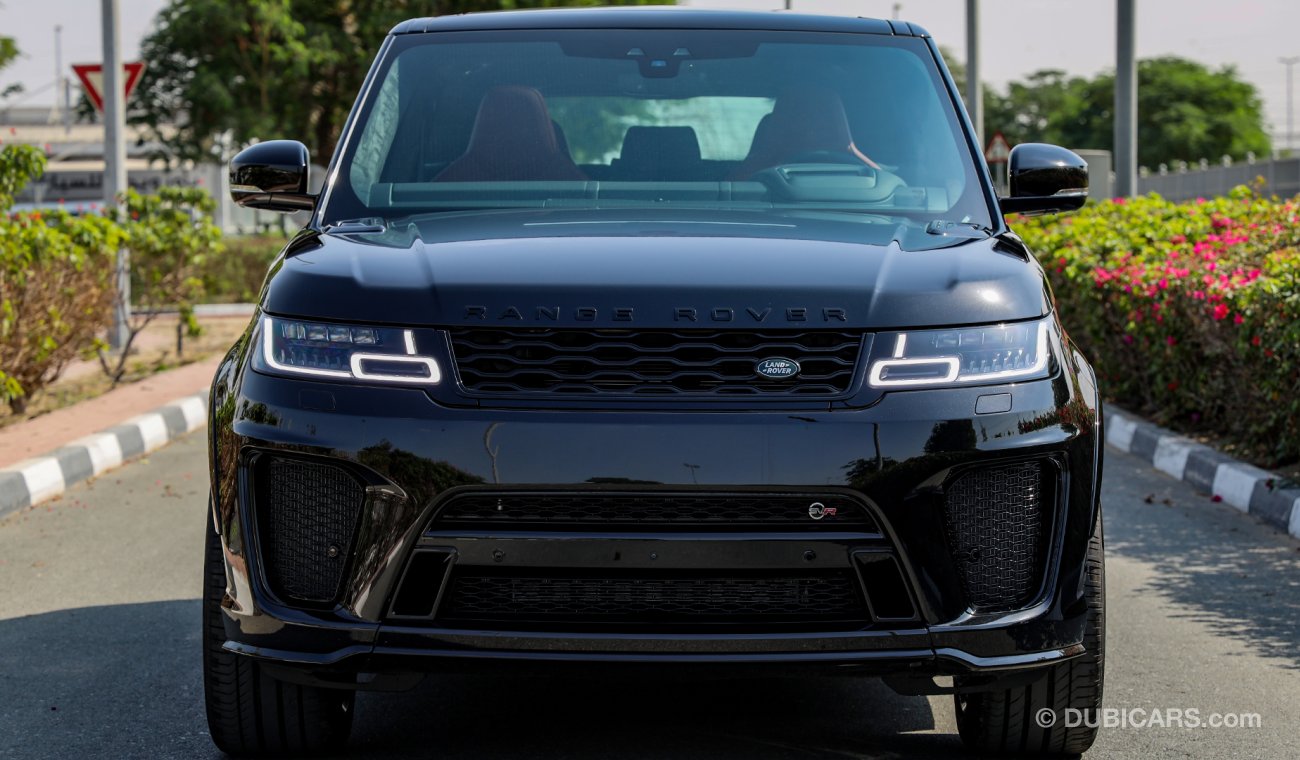 Land Rover Range Rover Sport SVR 2020  Special Vehicle Operations V8 5.0L  0KM GCC W/ 3 YEARS or 100K KM Warranty