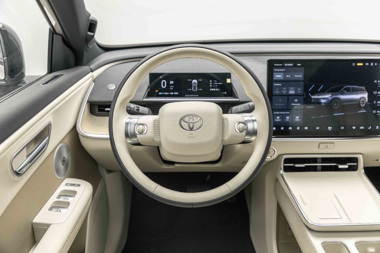 Toyota BZ3X Max - Silver Inside Beige | Export Only