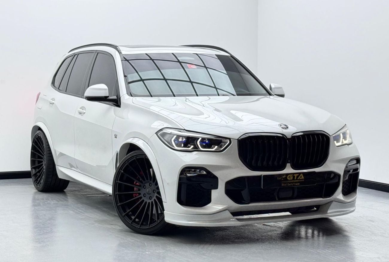 بي أم دبليو X5 40i M Sport 3.0L 2021 BMW X5 xDrive40i M-Sport Hamann Kit, BMW Warranty, BMW Service History, GCC
