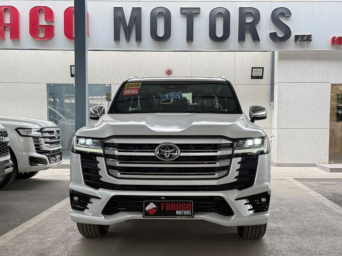 Toyota Land Cruiser 2026 LAND CRUISER VXR 3,3 TWINTURBO DIESEL  FULLY LOADED  **التصدير فقط خارج الخليج**EXPORT ONLY**