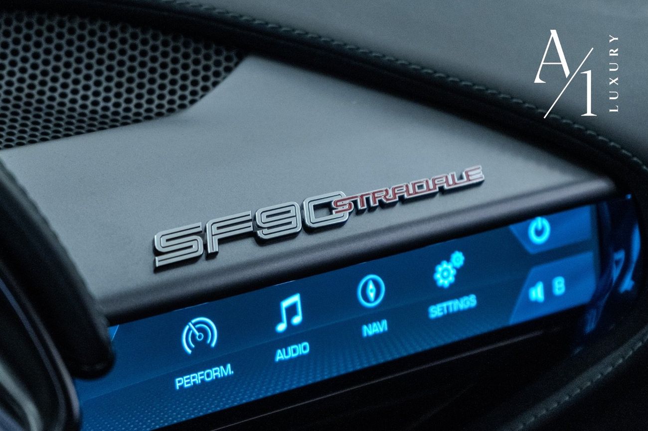 فيراري SF90 ستراديل 2021 Ferrari SF90 Assetto Fiorano, Carbon Fiber Package,Warranty, GCC Specs