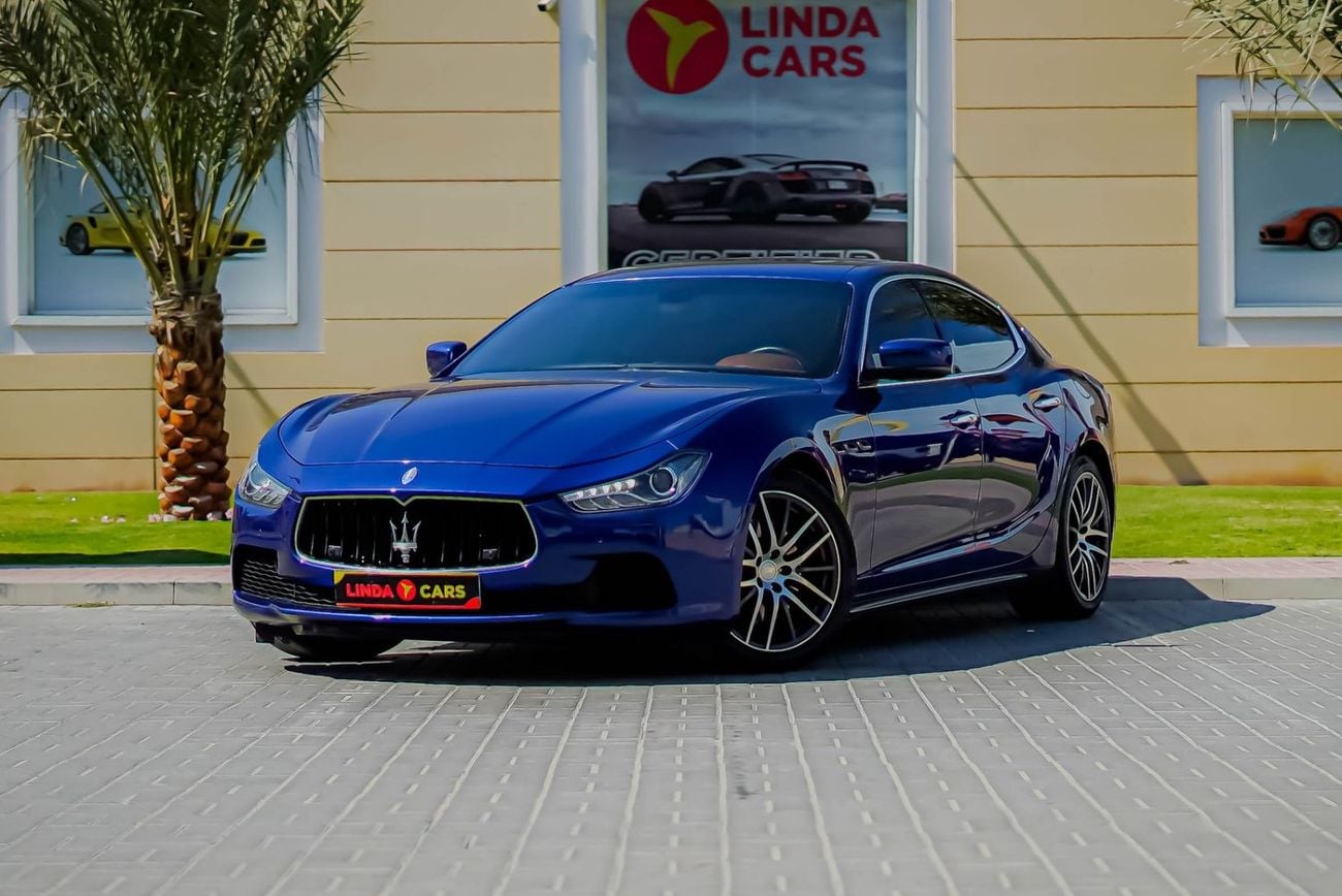 Maserati Ghibli Std 3.0L Maserati Ghibli 2015 GCC for 936.00 AED monthly