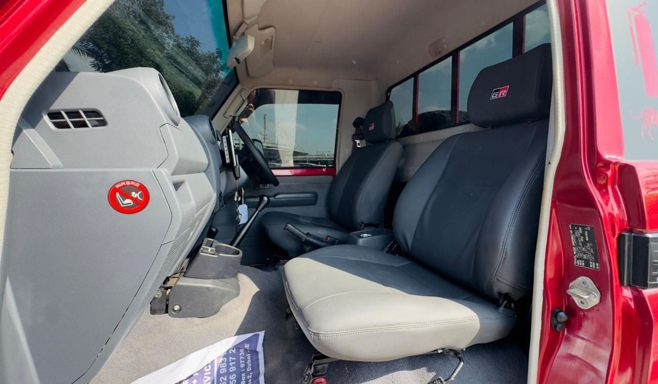 Toyota Land Cruiser Pick Up GR KIT MODIFIED SINGLE CABIN | RHD | GR LEATHER SEATS | 2015 | 4.5L (MT) | view at JAFTIM SHOWROOM