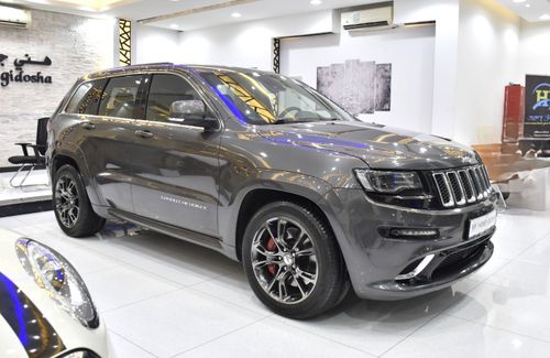Jeep Grand Cherokee EXCELLENT DEAL for our Jeep Grand Cherokee SRT ( 2015 Model ) in Grey Color GCC Specs