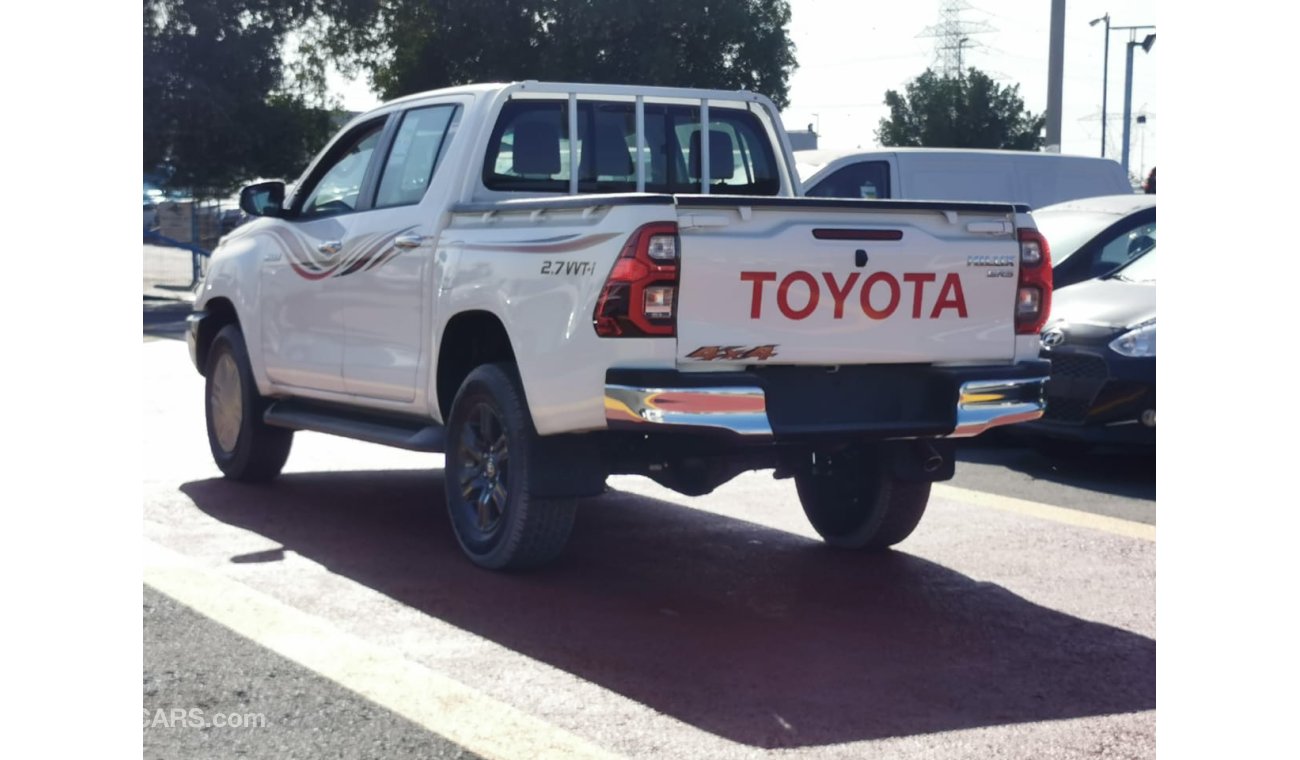 Toyota Hilux 2.7L MODEL 2021 KEY START ENGINE DVD CAMERA ELECTRIC AC BLACK ALLOY WHEEL AUTO TRANSMISSION EXPORT