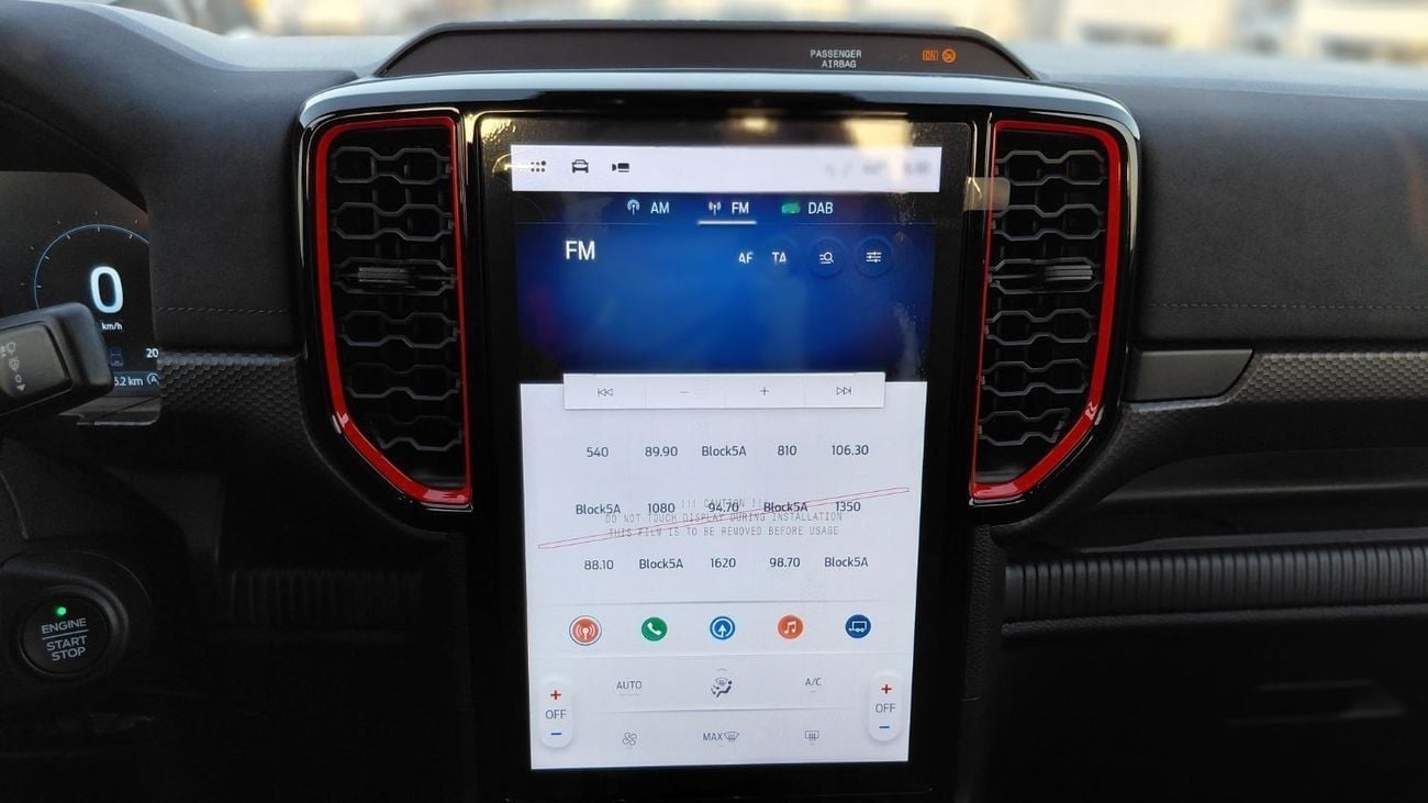 Ford Ranger Raptor Ford Ranger Raptor 3.0L PETROL 4X4 BLACK: 360° CAMERA, LED LIGHTING, TERRAIN PACK