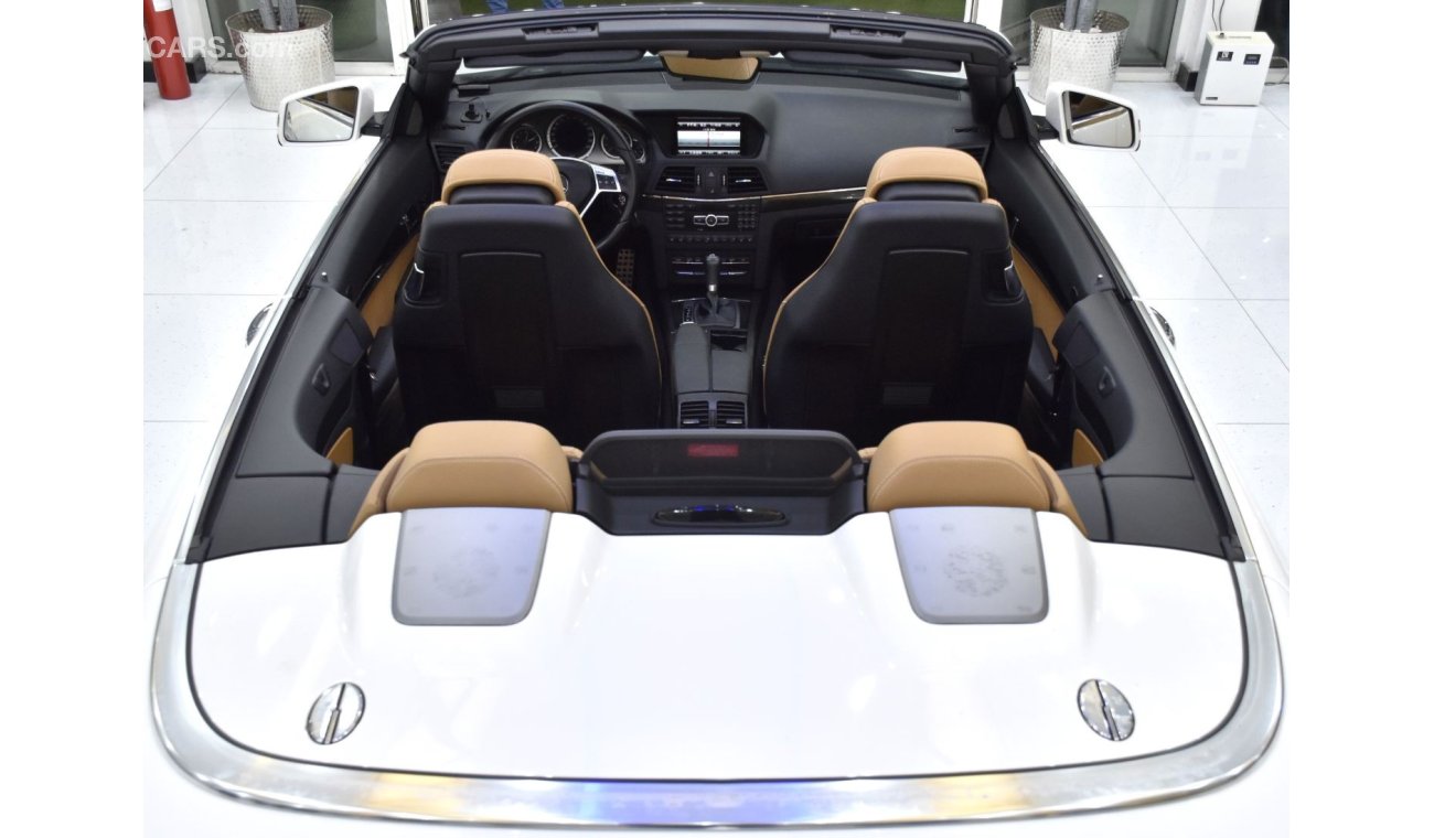 مرسيدس بنز E 350 EXCELLENT DEAL for our Mercedes Benz E350 Convertible ( 2013 Model ) in White Color Japanese Specs
