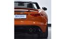 Jaguar F Type EXCELLENT DEAL for our Jaguar F-Type S V8 ( 2014 Model ) in Orange Color GCC Specs