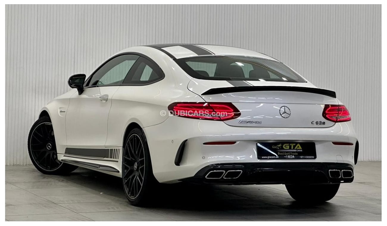 Mercedes-Benz C 63 Coupe 2017 Mercedes Benz C63s AMG, May 2024 AAA Warranty, Service History, Full Options, Low Kms, GCC