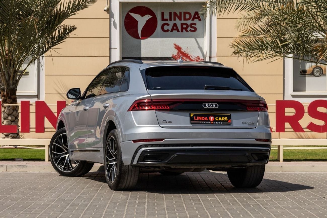 Audi Q8 55 TFSI quattro S-Line 3.0L (340 HP) Audi Q8 55TFSI Quattro S-Line 2019 GCC | Warranty