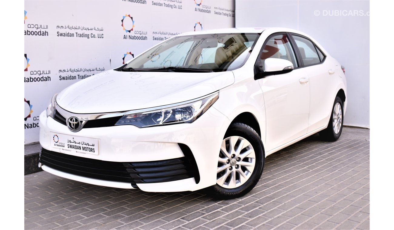Toyota Corolla AED 1192 PM | 0% DP | 2.0L SE GCC WARRANTY