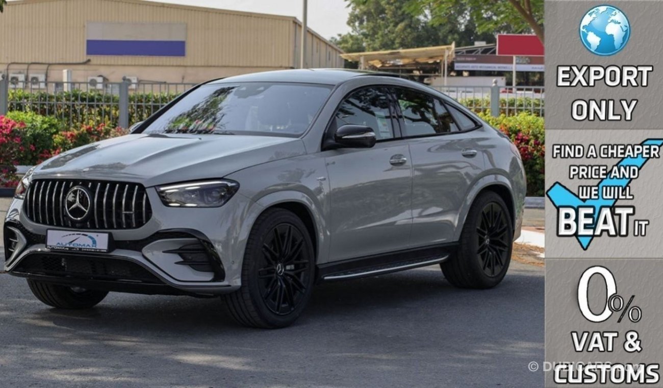 مرسيدس بنز GLE 53 AMG 4Matic Plus Coupe ''2024 Facelift'' , 2023 GCC , 0Km , (ONLY FOR EXPORT)