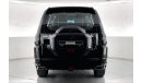 Mitsubishi Pajero Signature Edition | 1 year free warranty | 1.99% financing rate | 7 day return policy