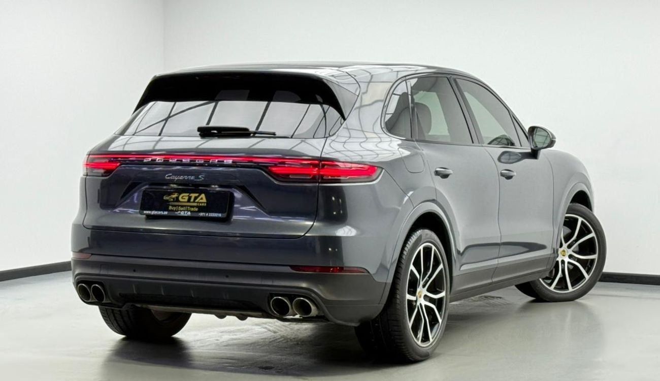 بورش كايان S 2.9L (440 HP) 2019 Porsche Cayenne S, Warranty, Full Porsche Service History, Sport Chrono Package