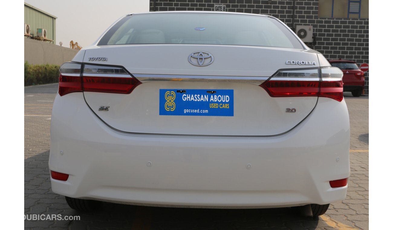 تويوتا كورولا SE 2.0cc With Warranty, Cruise Control and Parking sensors(66806)