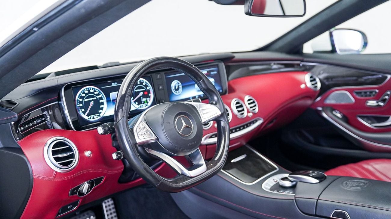 Mercedes-Benz S 63 AMG Std 5.5L Cabriolet | AED 11,769 PM | Up to 3 Years Warranty Unlimited | GCC