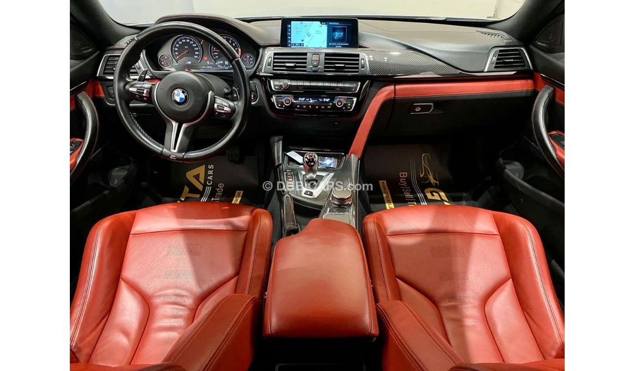 BMW M4 2018 BMW M4, June 2022 BMW Warranty + Service Package, Full BMW Service History, GCC