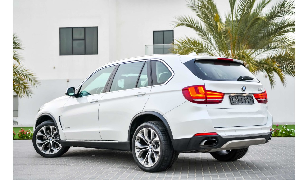 BMW X5 X-Drive 50i V8 - GCC - Under Warranty! - AED 2,233 P.M - 0% D.P