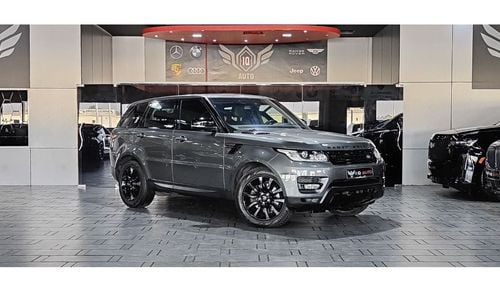 Land Rover Range Rover Sport HSE 3.0L (340 HP) AED 3,100 P.M | 2016 RANGE ROVER SPORT HSE | BLACK EDITION | FSH | FULL PANORAMIC