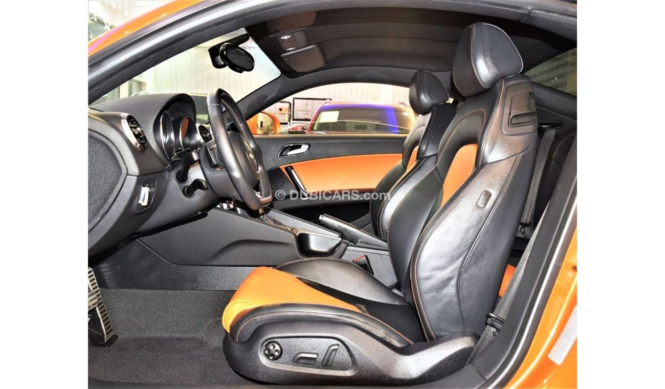 Audi TT ( ONLY 29000 KM! ) AMAZING Audi TT S-Line 2015 Model!! in Orange Color! GCC Specs