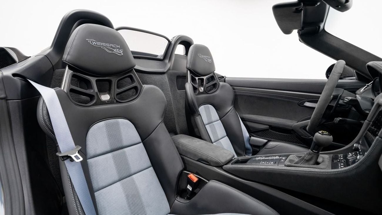 Porsche 718 Spyder RS Weissach - 2023 - Euro Specs