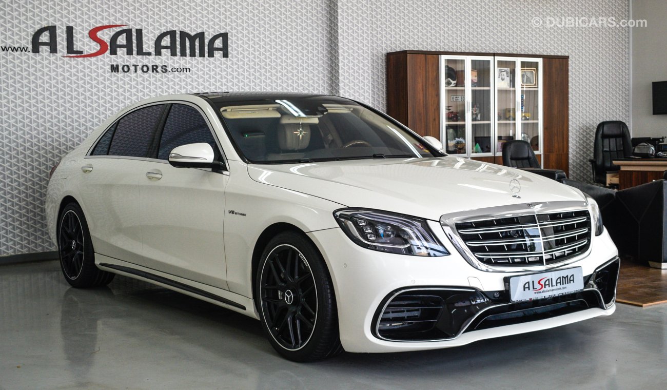 مرسيدس بنز S 63 AMG Clean Title Facelift 2020