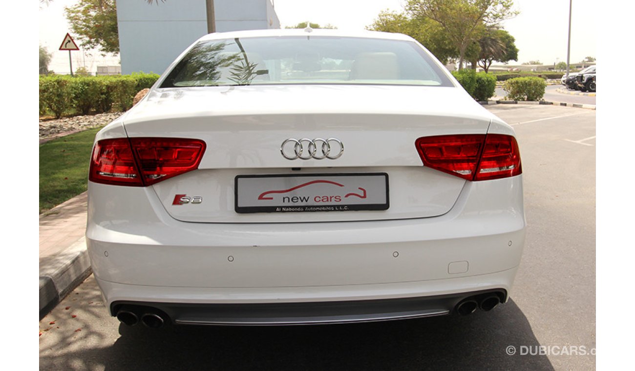 Audi S8 GCC - Audi - S8 - 2013 - ZERO DOWN PAYMENT - 3115 AED/MONTHLY - 1 YEAR WARRANTY