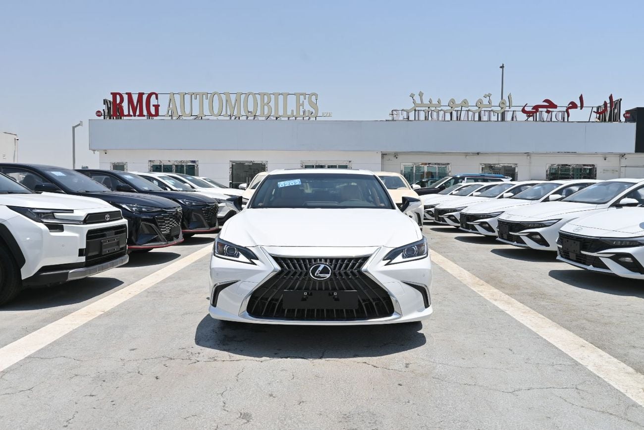 لكزس ES300h PLATINUM Lexus ES300H 2.5L Hybrid, Color White Model 2025