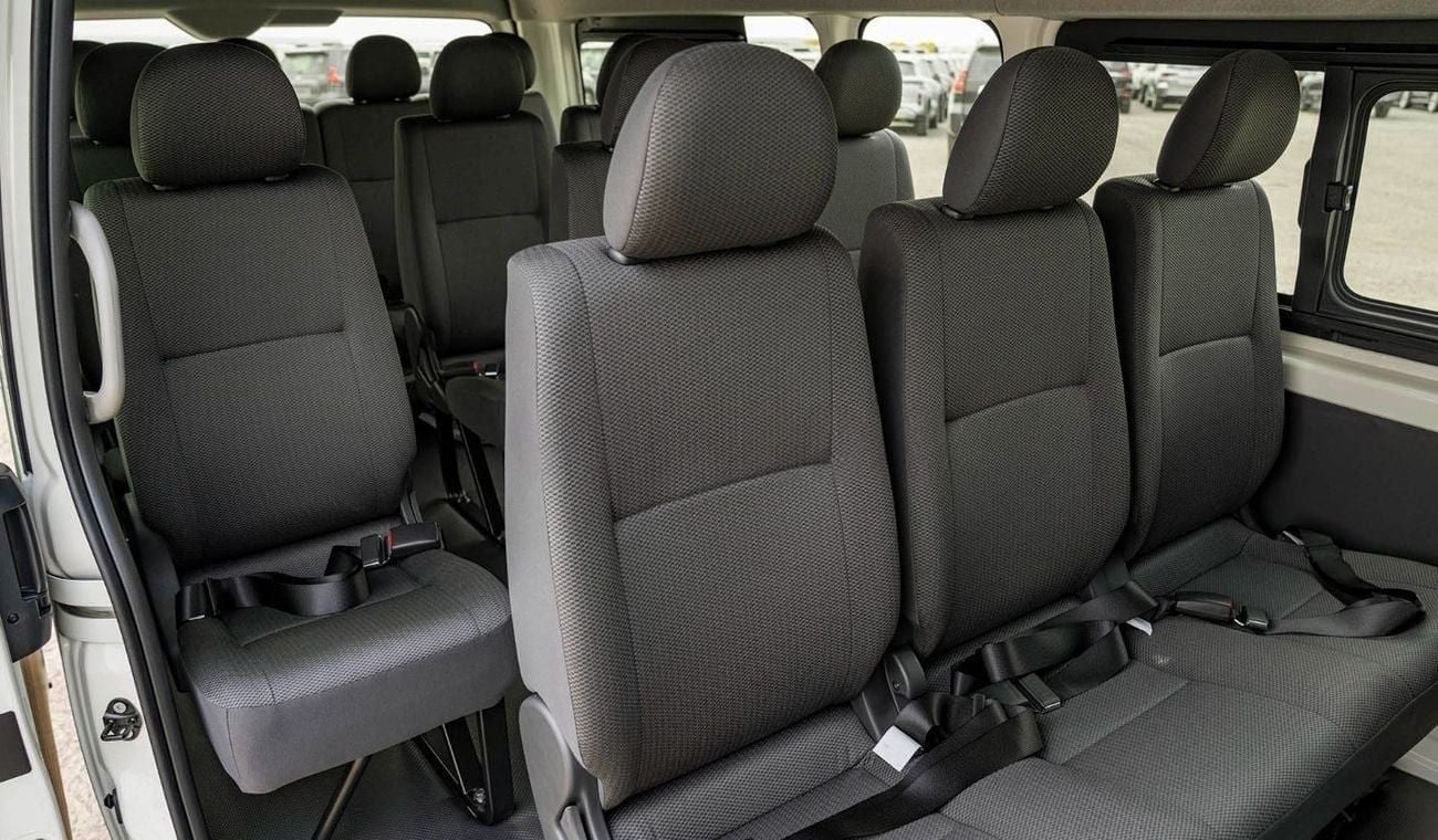 تويوتا هاياس (LHD) TOYOTA HIACE HR 2.7P MT 16 SEATER MY2025 – WHITE