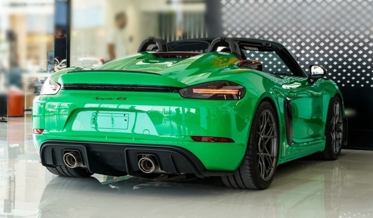 بورش 718 سبيدر RS PORSCHE 718 SPYDER WEISSACH GT4 RS, 2024, LIMITED EDITION 1 OF 500, ZERO KM