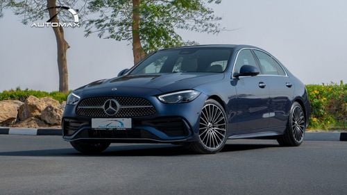 Mercedes-Benz C 200 AMG Premium EQ Boost 1.5L RWD 2026 GCC 0Km With 2 Years Unlimited Mileage Warranty @Official Dealer