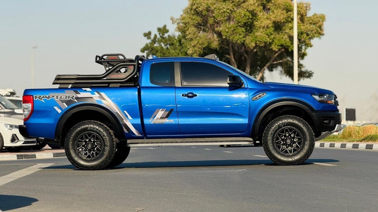 فورد رانجر RAPTOR BODY KIT | SMART CAB | PREMIUM SPORTS BAR WITH BASKET | ROOF TOP MOUNTED LED LIGHTS | AUTOMAT