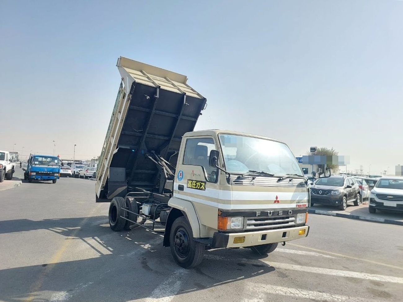 ميتسوبيشي فايتر MITSUBISHI FIGHTER MIGNON DUMPER TRUCK RHD 1990 MODEL 6.5 L DIESEL MANUAL(PM40503)