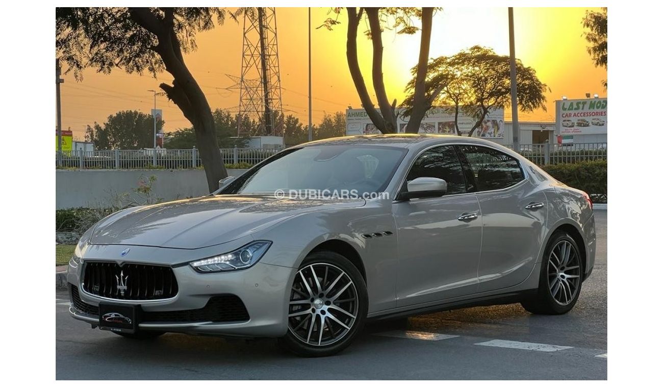 Maserati Ghibli Std BEST DEAL MASERATI GHIBLI 2017 GCC
