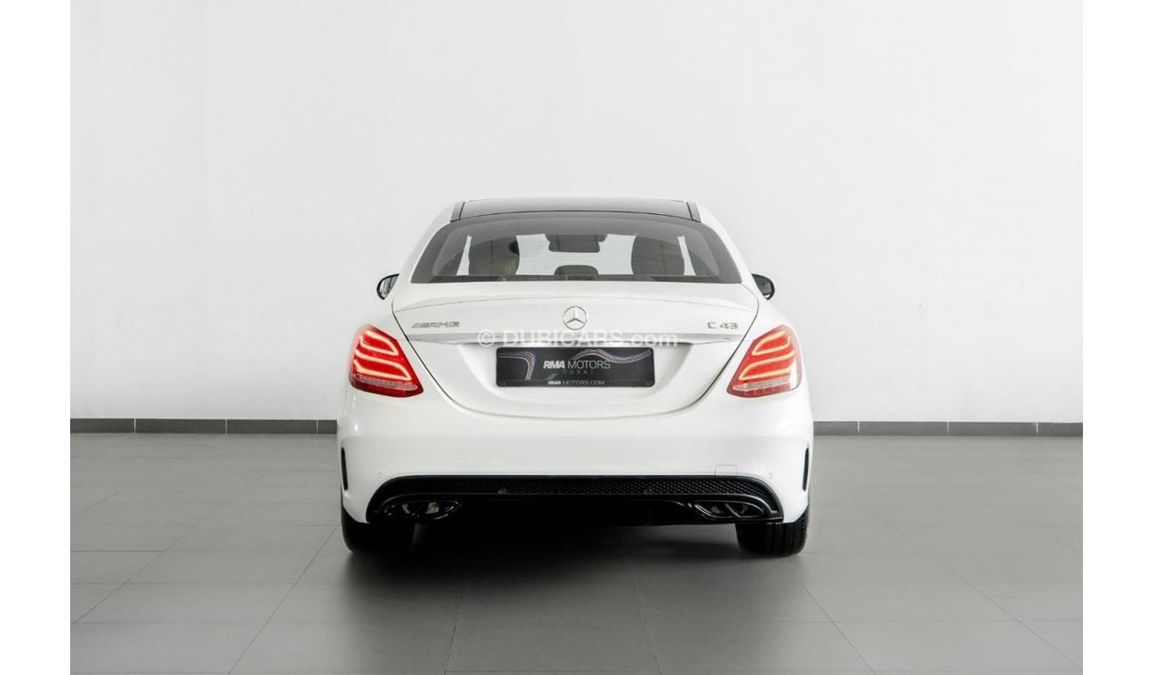 مرسيدس بنز سي 43 ايه ام جي 2018 Mercedes-Benz C43 Saloon 4MATIC / High Spec / Mercedes Benz Warranty & Full Mercedes Service Hi