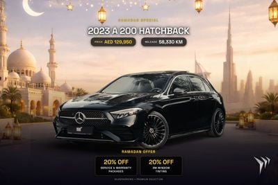 مرسيدس بنز A 200 AMG SilberArrows Service and Warranty Package | 0% Downpayment | 1,868 P/M