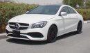 مرسيدس بنز CLA 250 AMG 2.0L I4 Turbo Black Rims GCC Specs with 2 Yrs Unlimited Mileage Warranty