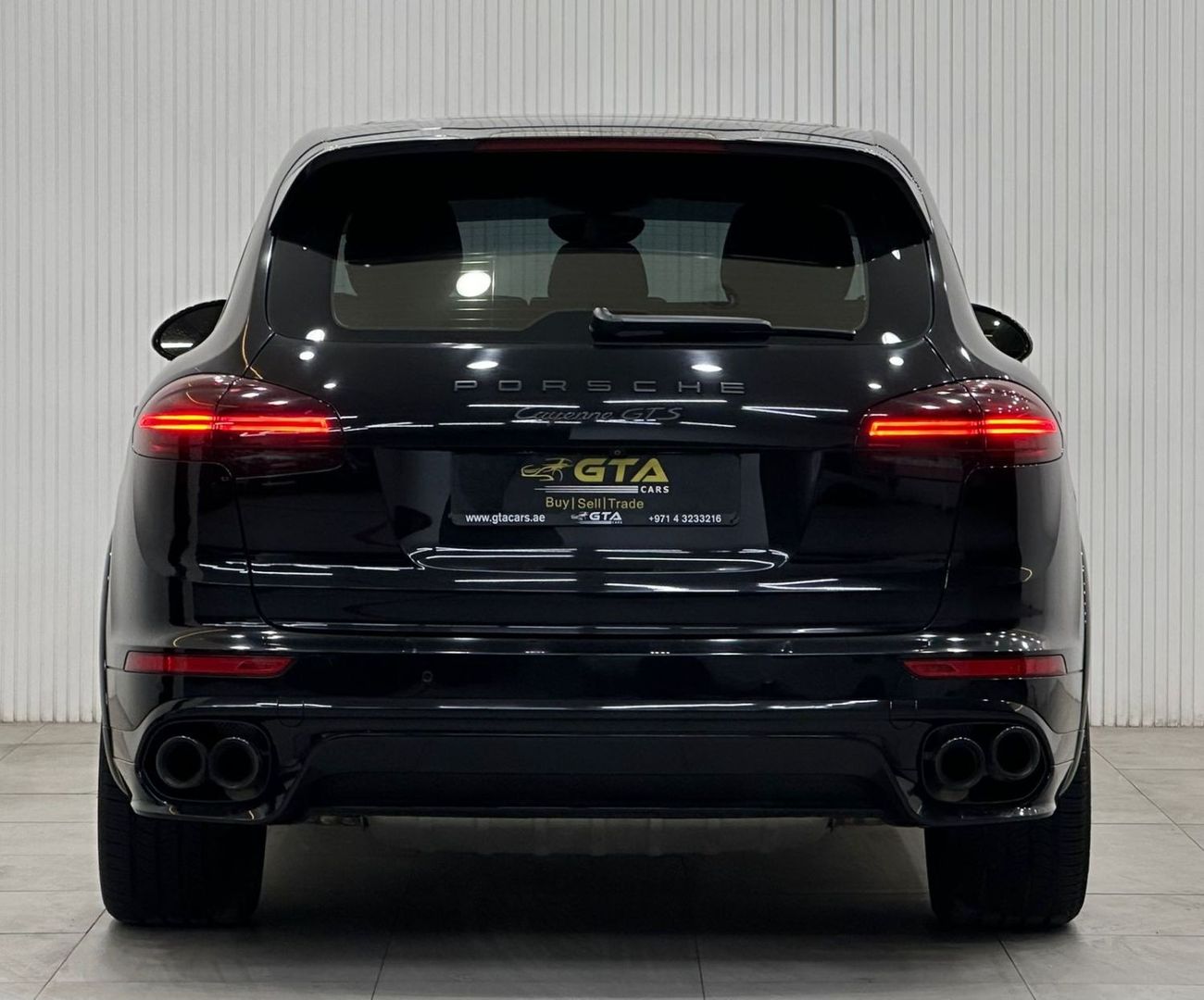 Porsche Cayenne 2016 Porsche Cayenne GTS Black Edition, AAA Warranty, Full Service History, GCC