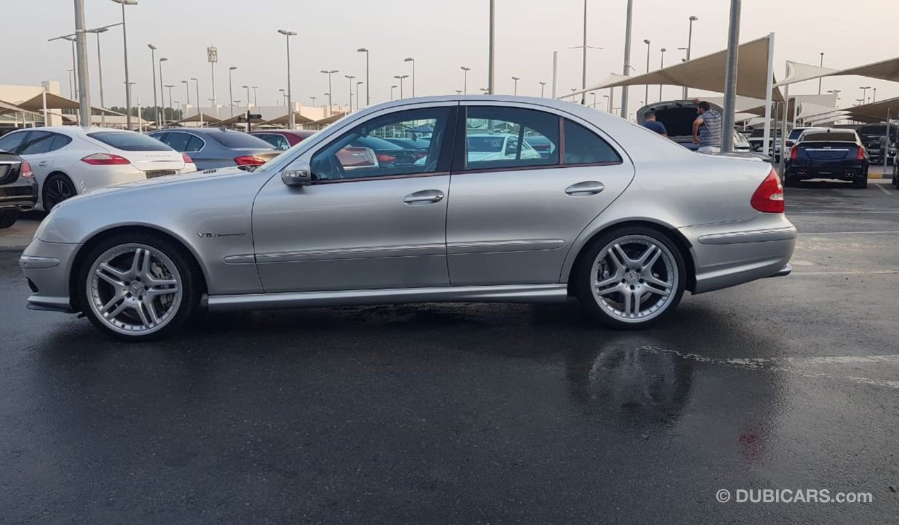 مرسيدس بنز E 55 AMG موديل 2006 وارد اليابان حاله ممتازه من الداخل والخارج فل مواصفات كراسي جلد ومثبت سرعه وتحكم كهربي كا