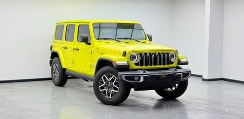 Jeep Wrangler Unlimited SAHARA 2024 Jeep Wrangler Unlimited Sahara, 2029 Jeep Warranty, Full Jeep Service History, GCC