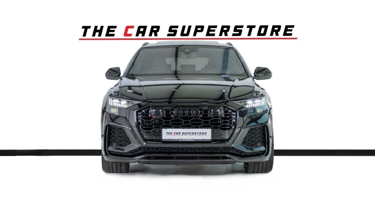 Audi RS Q8 TFSI quattro 4.0L Black On Black-Al Nabooda Warranty andService Contract-Special Order-Carbon Cerami