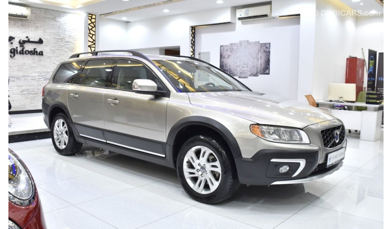 Volvo XC70 EXCELLENT DEAL for our Volvo XC70 T6 AWD ( 2014 Model ) in Beige / Silver Color GCC Specs