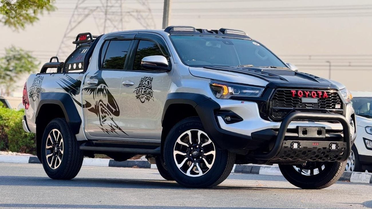 Toyota Hilux MODIFIED TO GR SPORTS | 2024 | DOUBLE CABIN | 2.8L DIESEL ENGINE | AT | NUDGE BAR