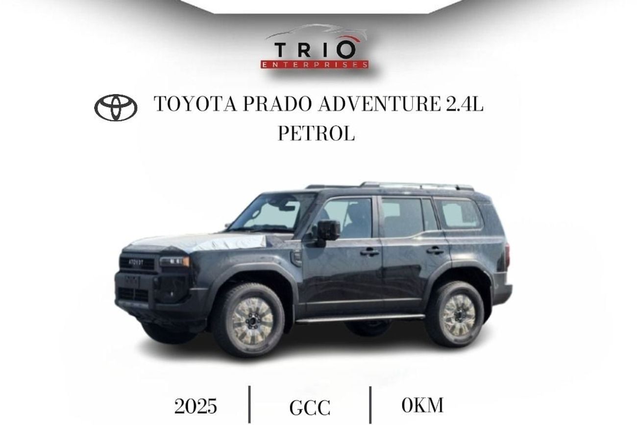 Toyota Prado 2025 TOYOTA PRADO ADVENTURE 2.4L PETROL FULL OPTION WITH AIR COMPRESSOR