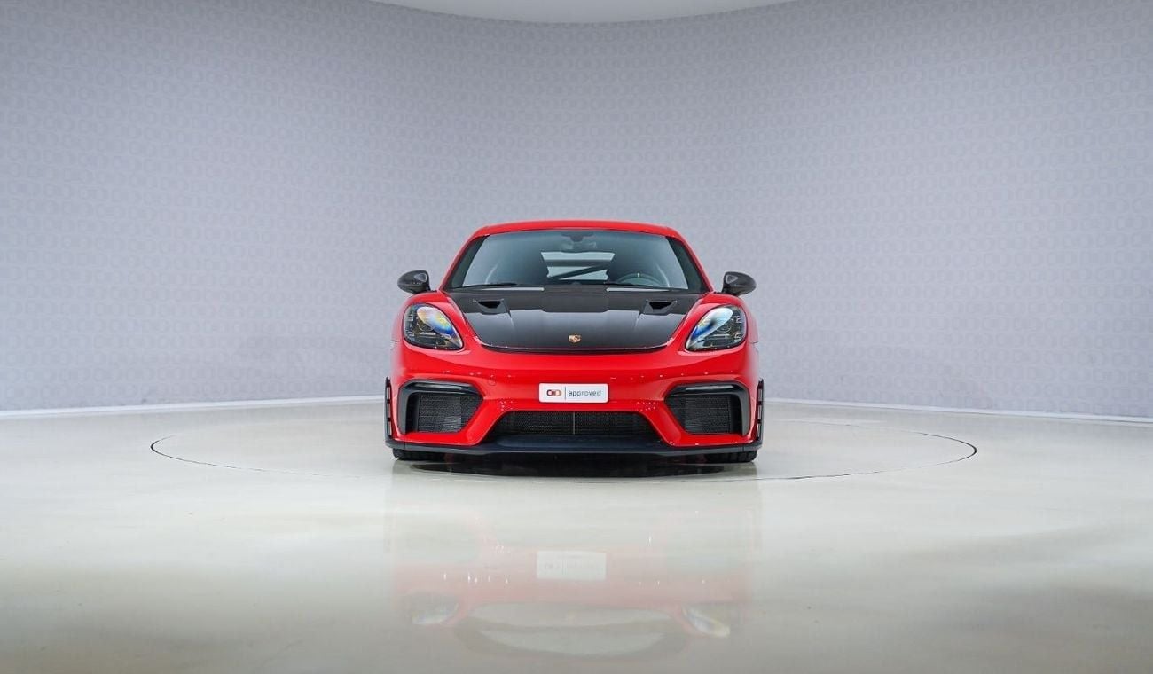 Porsche 718 Cayman GT4 RS Weissach - Ramadan Buy Now Pay September - AED 10,780 P/M