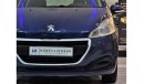 Peugeot 208 EXCELLENT DEAL for our Peugeot 208 ( 2016 Model ) in Blue Color GCC Specs