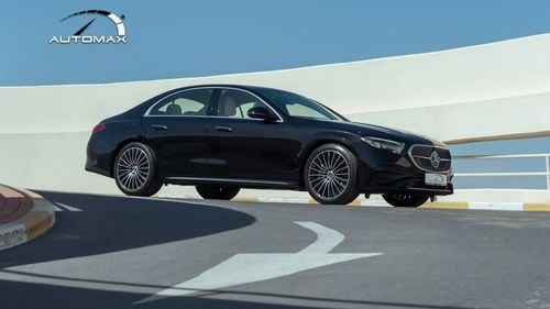 Mercedes-Benz E200 AMG EQ Boost 2.0L RWD 2026 GCC 0Km With 2 Years Unlimited Mileage Warranty @Official Dealer