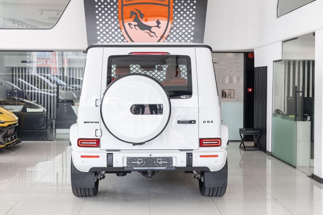 مرسيدس بنز G 63 AMG STANDARD Mercedes-Benz G63 | 2025 | White | Korean Specs | V8