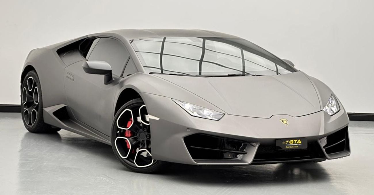 لامبورغيني هوراكان 2016 Lamborghini Huracan LP-580-2 Coupe, Lift Kit, Lamborghini Full Service History, GCC